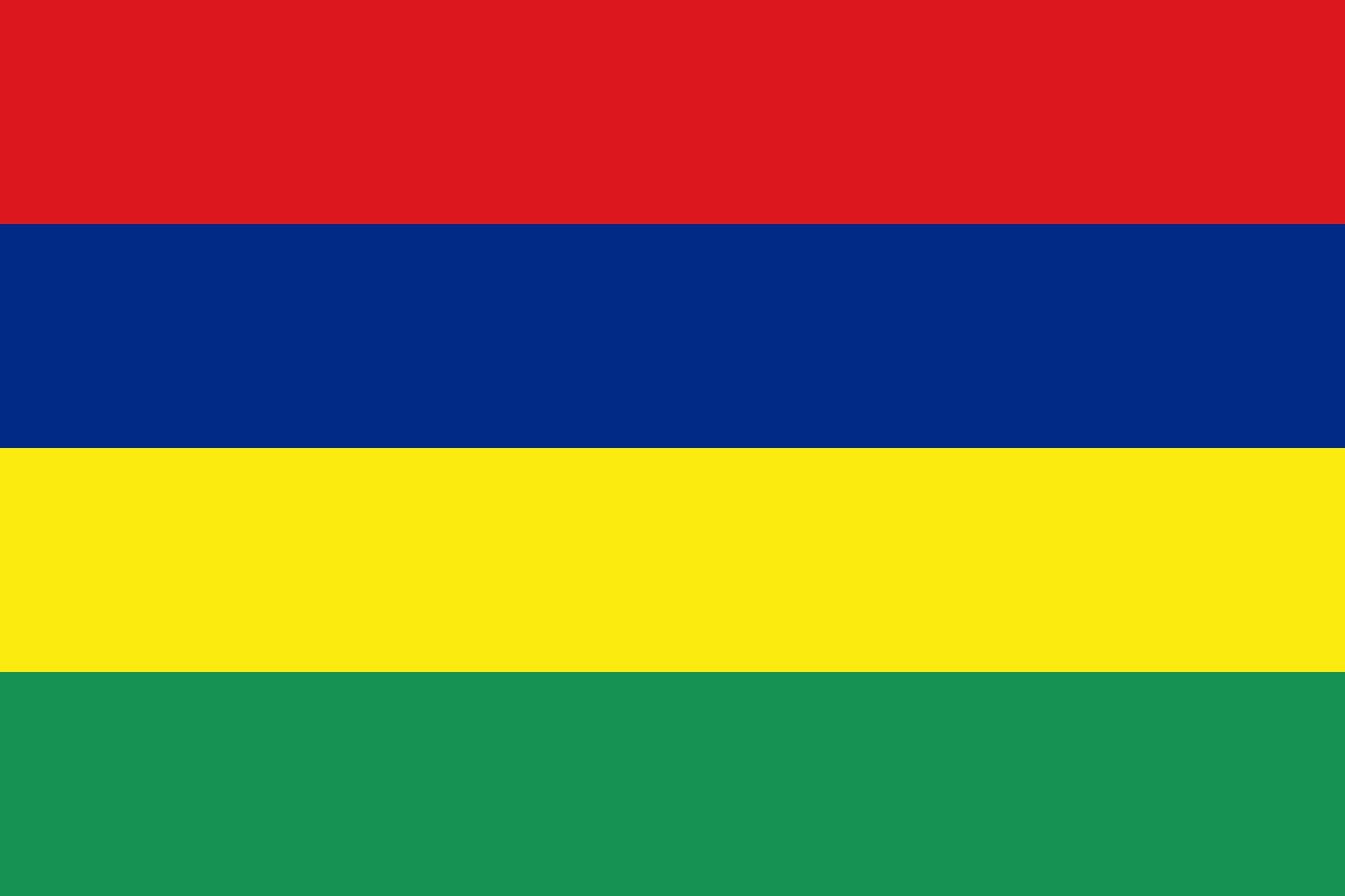 毛里求斯国旗图片