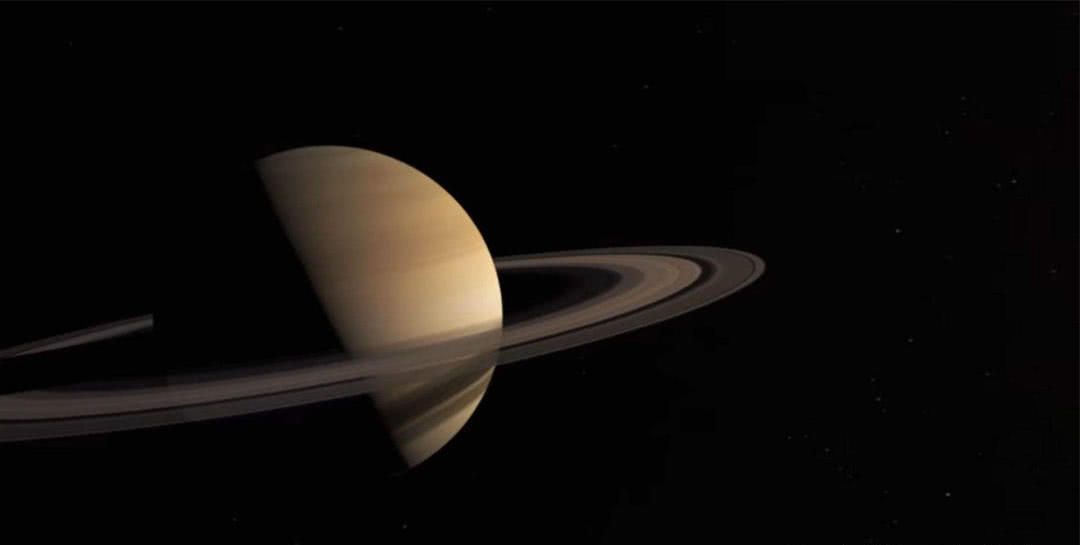土星光环(土星赤道平面上围绕着的一圈光环)