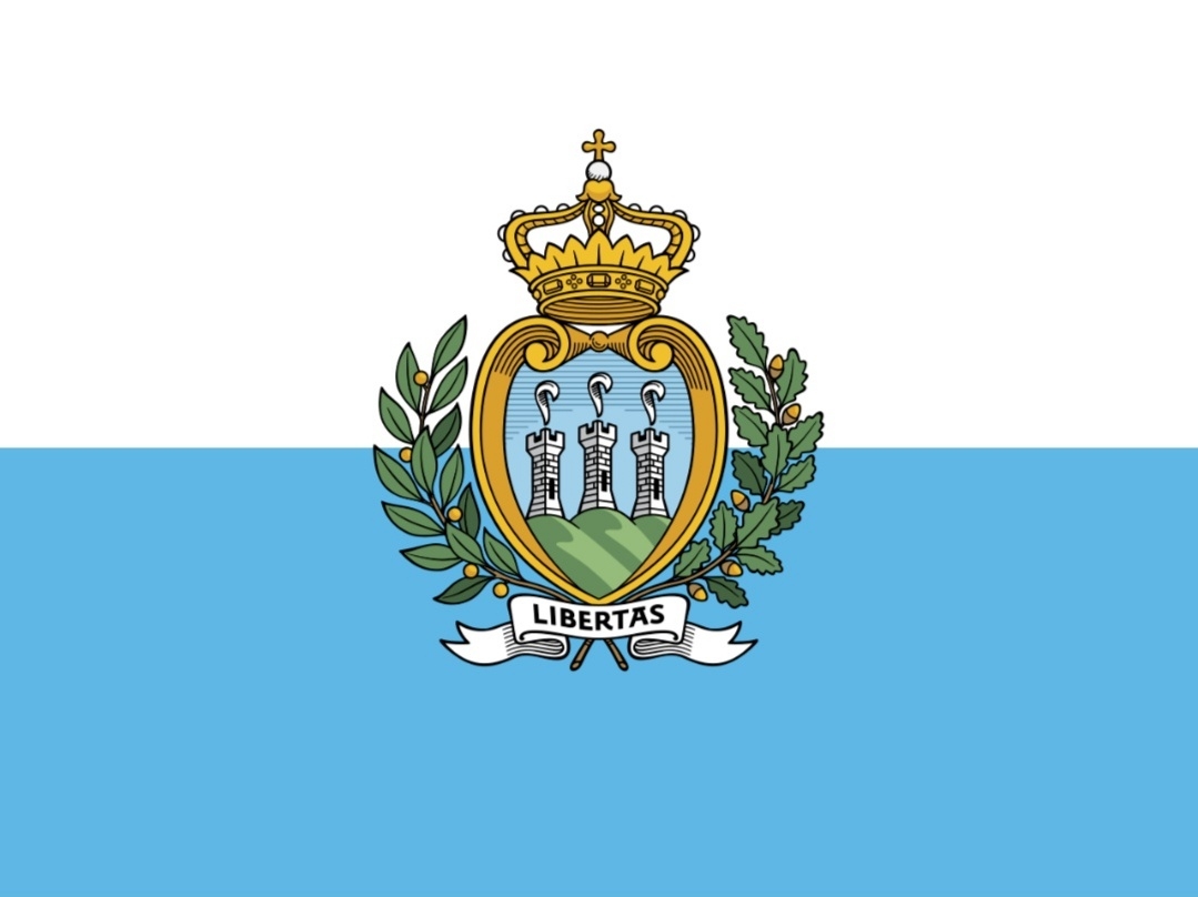 圣马力诺的国旗图片