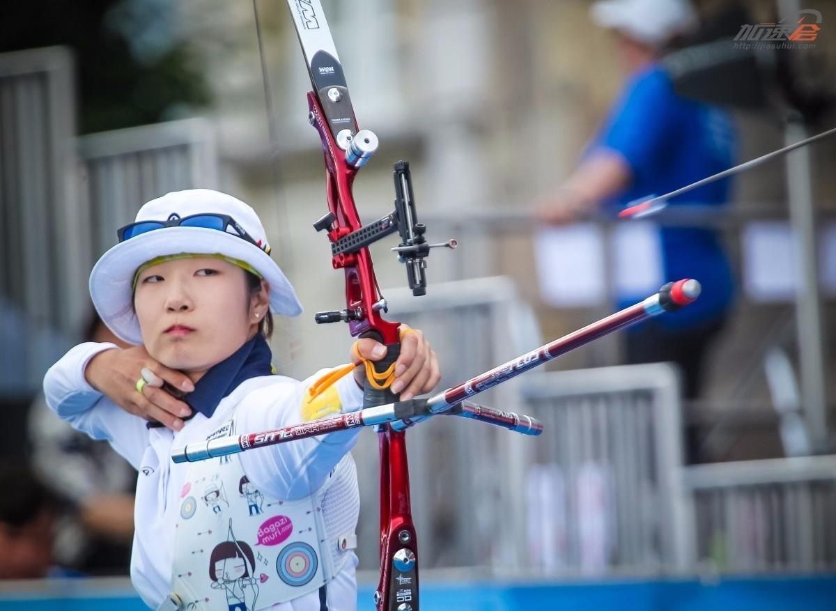 韩国奥运会射箭美女图片