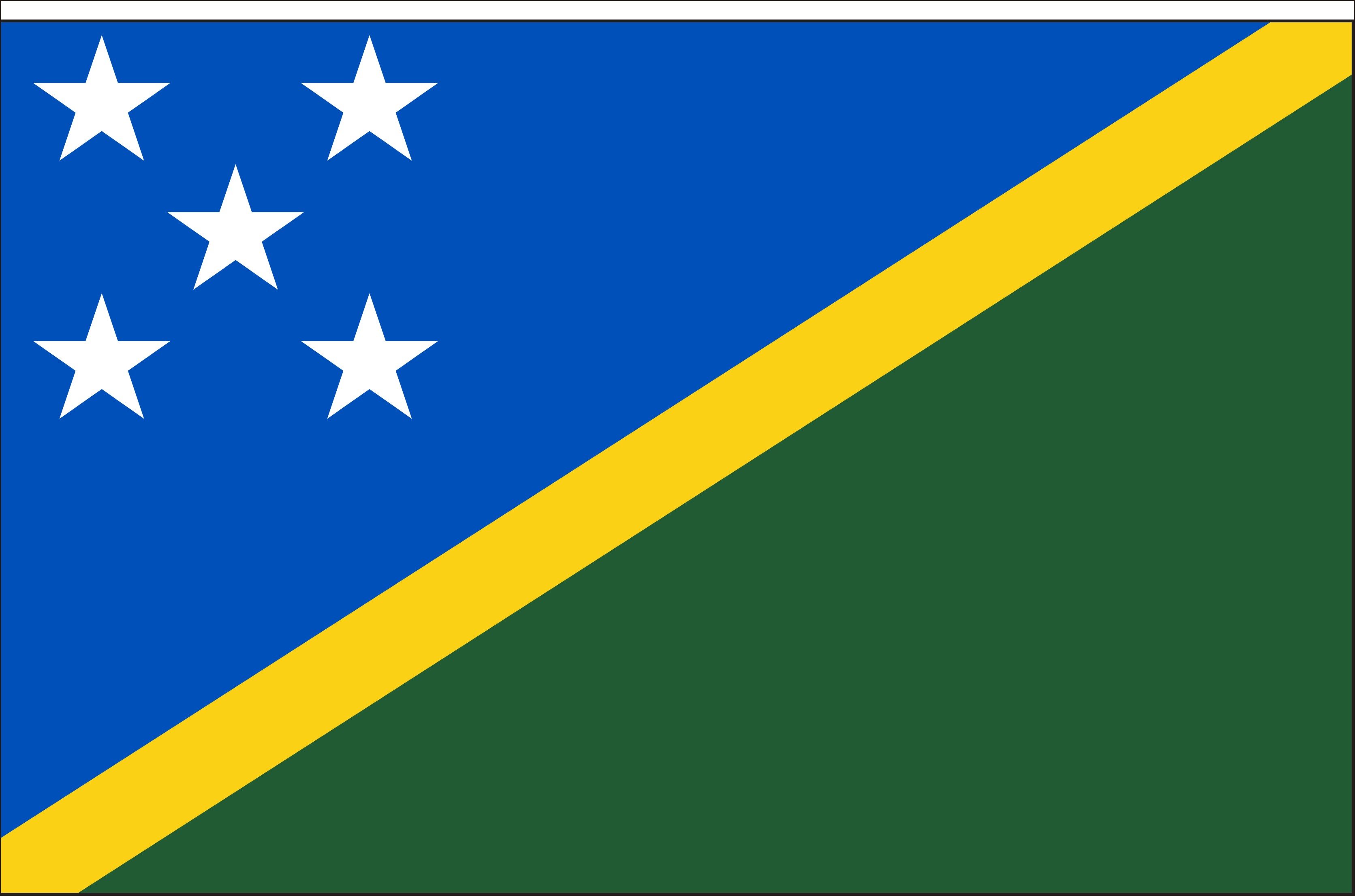 所罗门群岛国旗图片