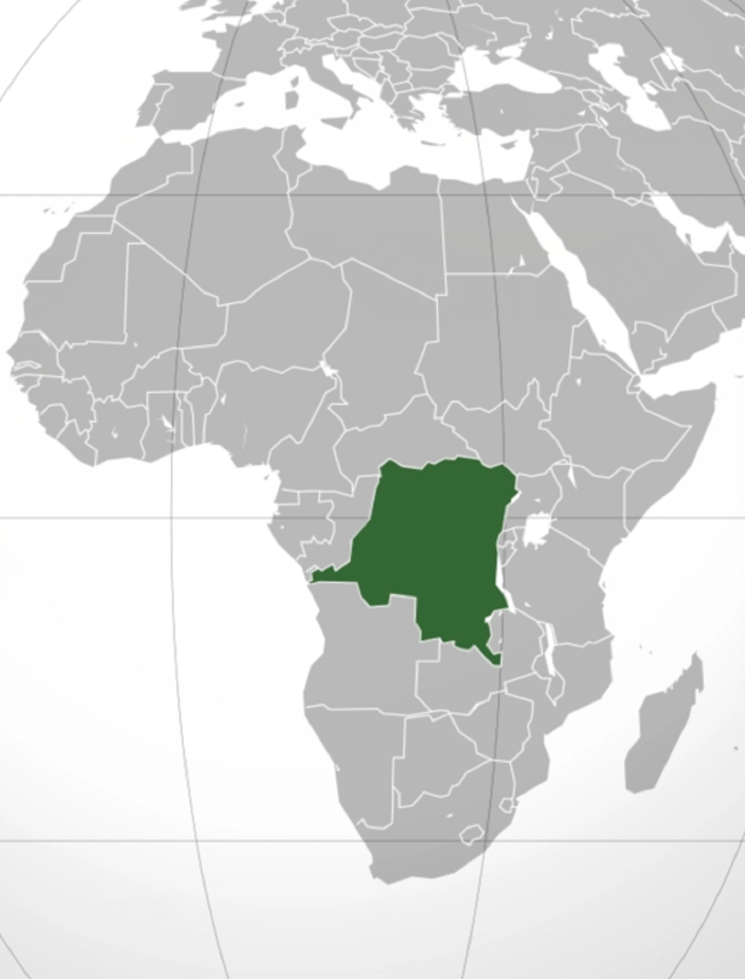 刚果地形图 - 刚果金地图 - 地理教师网