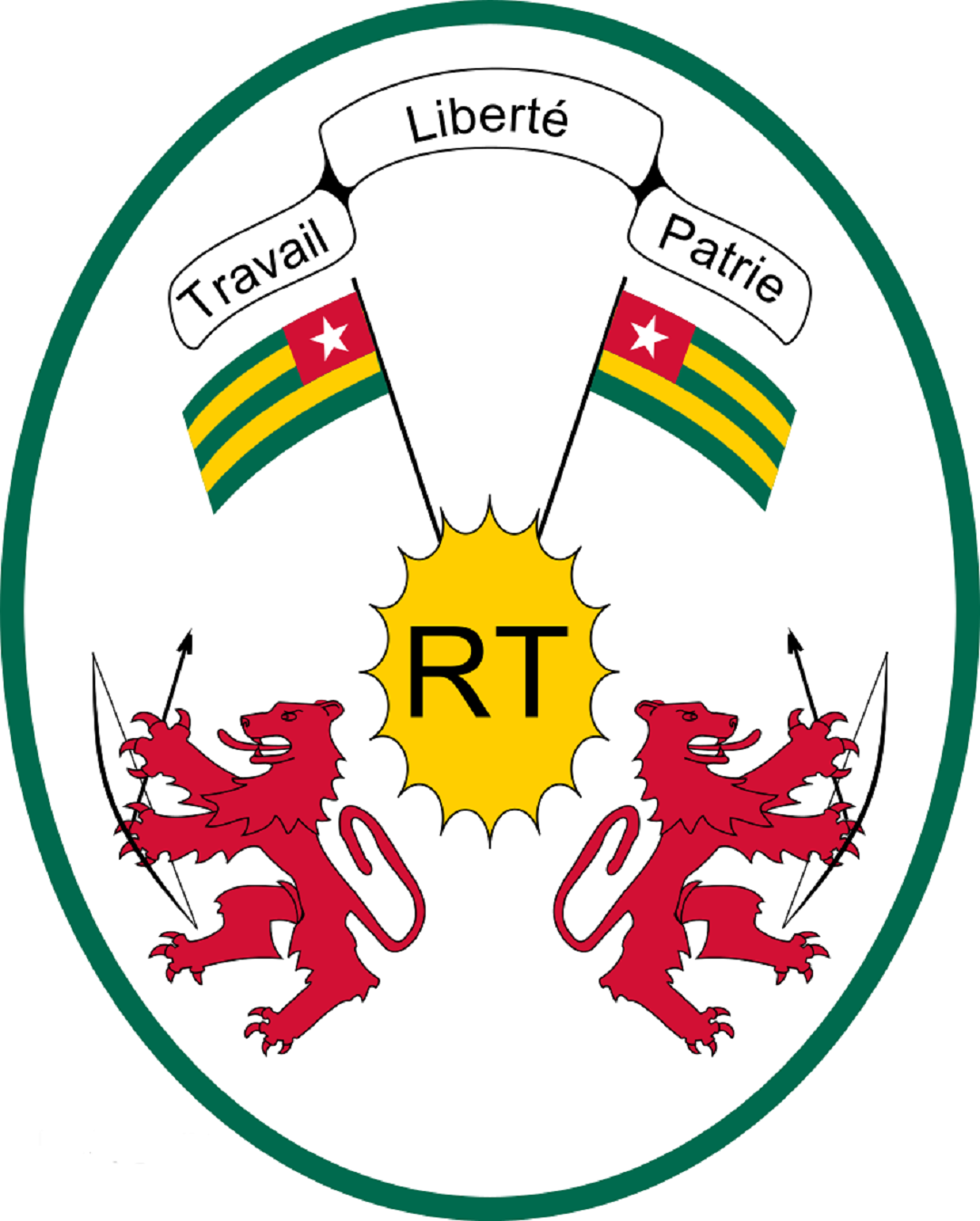 多哥国徽图片
