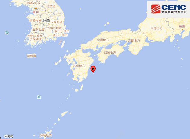 5·10日本九州岛海域地震