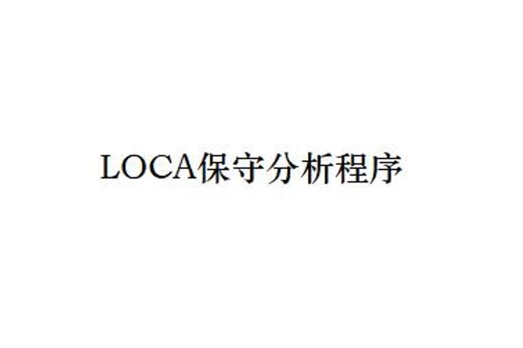 LOCA保守分析程序